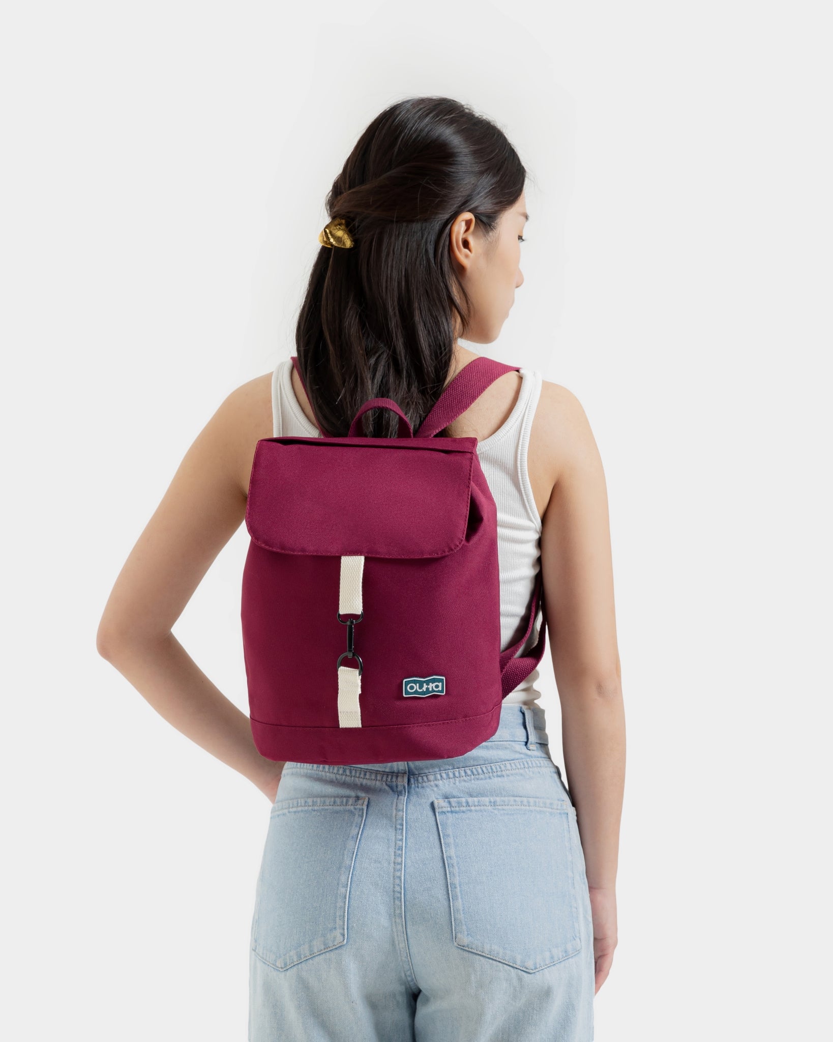 Maroon backpack (Love)