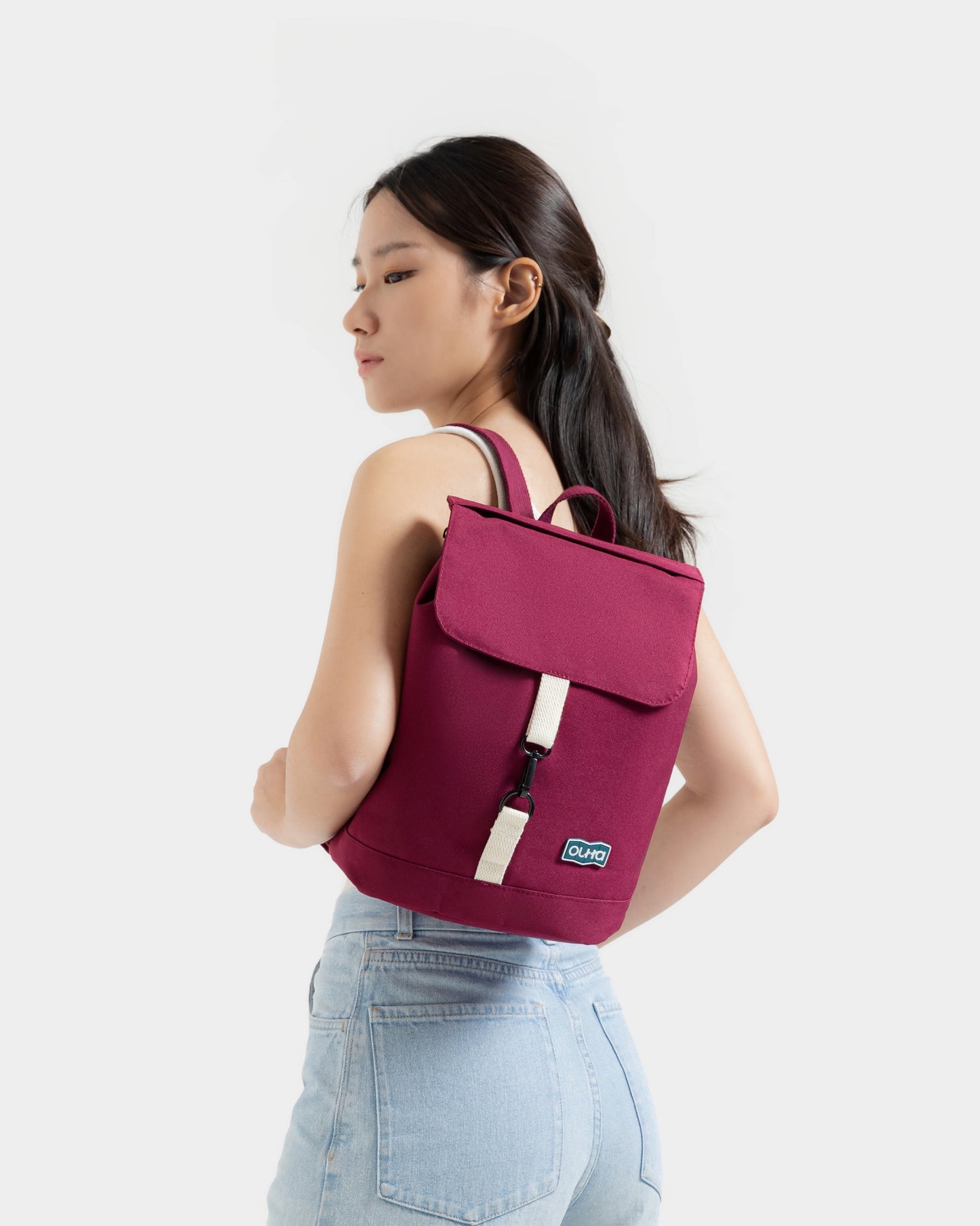 Maroon backpack (Love)